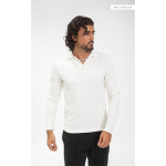 Banderas V-Neck Sweater - Wit