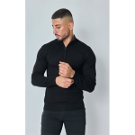 Capo Sweater met ritssluiting - Zwart