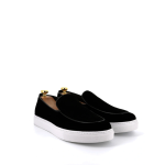 Velluto Suede Slip-on Zwart