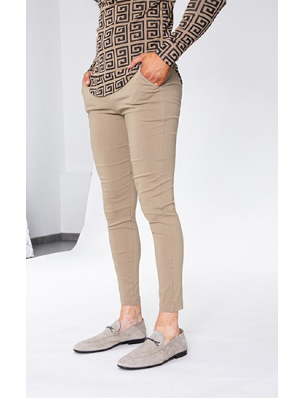 Camorra Chino Stretch Super Fit - Camel