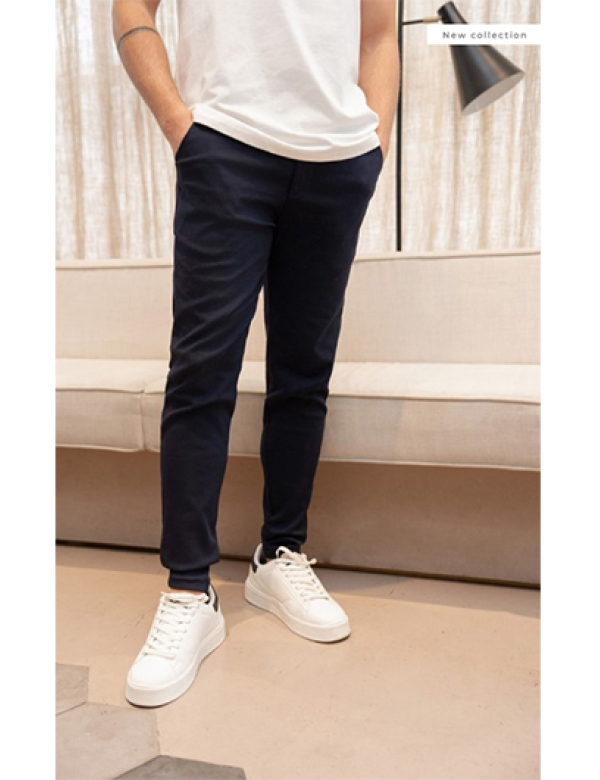 Camorra Chino Stretch Super Fit - NAVY